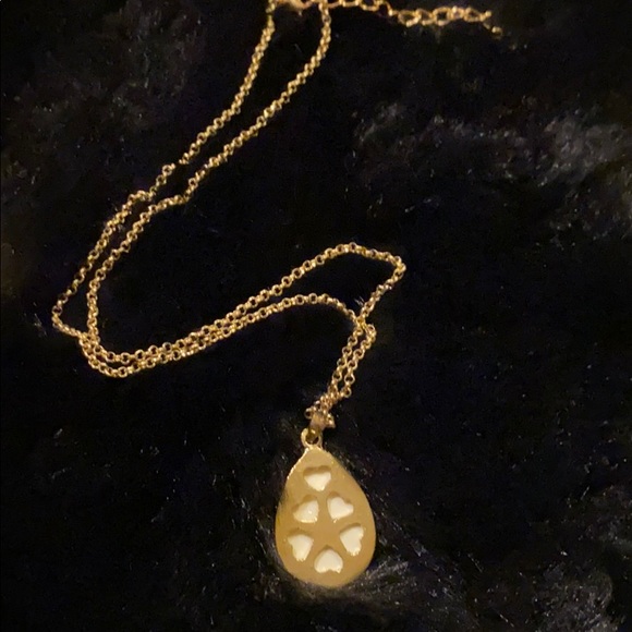 Faceted Tear Drop Earring and Necklace Set - Picture 5 of 8